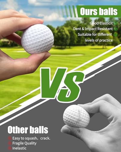 24 Pack Foam Golf Practice Balls, Practice Golf Balls - Image 3