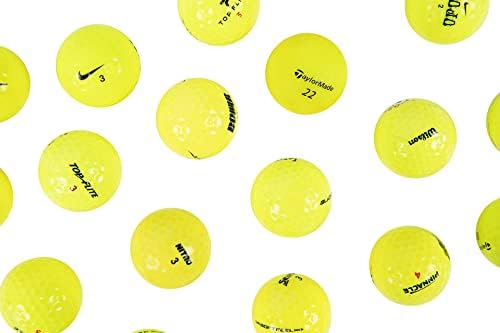 48-Pack Clean Green Recycled Yellow Golf Balls - Image 6