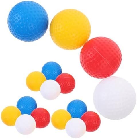 16pcs Hollow Plastic Golf Practice Balls by GOOHOCHY