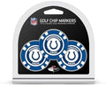 Team Golf NFL Buffalo Bills Golf Chip Ball Markers, Poker Chip Size by TeamGolf