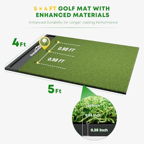 Integrated Golf Hitting Mat - Image 5