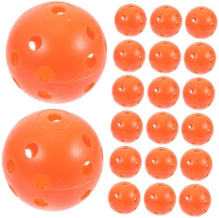 Kisangel Golf Training Balls Durable Hollow Balls by Kisangel