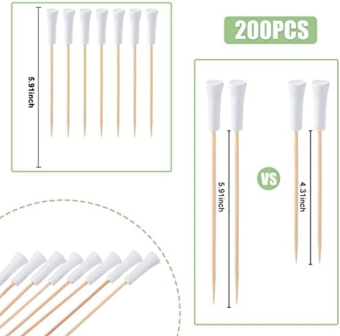 Meanplan Golf Tee Toothpicks for Appetizers Hole in One Party Golf Themed Tee - Image 2