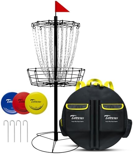 TARUMG 24-Chains Disc Golf Basket by TARUMG