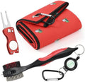 Mile High Life Printed Golf Towel, Brush Tool Kit, Divot Repair Tool, by MileHighLife
