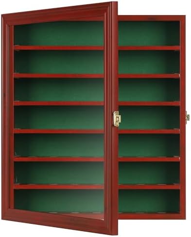 DisplayGifts 49 Golf Ball Display Cabinet Stand Storage Wall Mounted 7 Shelves - Image 3
