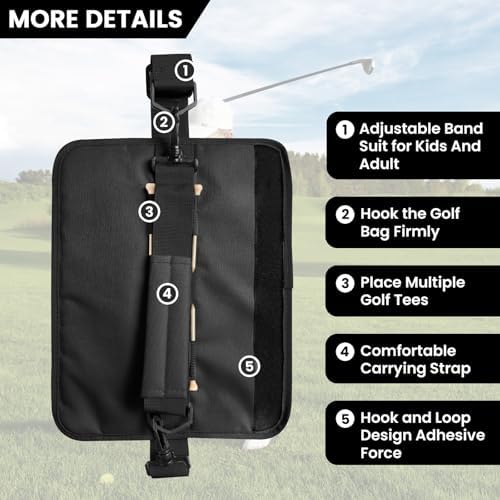 FINGER TEN Mini Golf Bag for 3-7 Clubs - Image 2