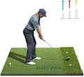 Premium Dual-Turf Golf Mat: 5x4ft, 21mm to 50mm Thickened Base by WelcometoYwitio