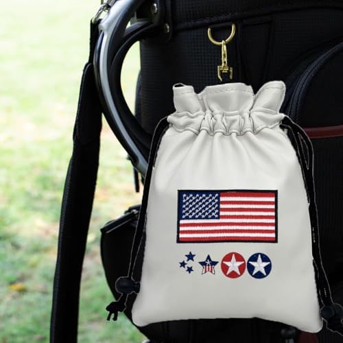Skull Golf Valuables Pouch Bag - Image 6