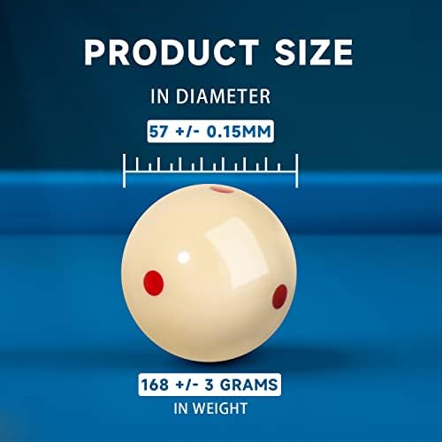 GSE Billiard Training Cue Ball, AAA-Grade PRO Cup Standard Pool Cue Ball - Image 2