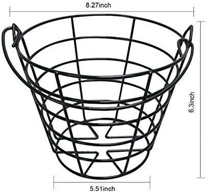 KOFULL Golf Ball Metal Range Basket Golfball Container - Image 3