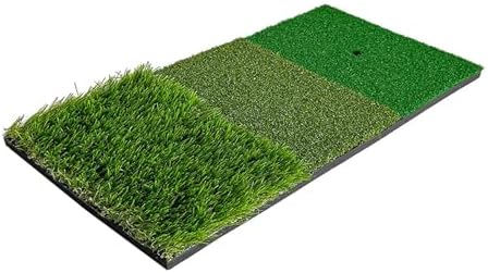 Golf Hitting Mat Swing Mat Portable Home Use Training Matt Driving Range Mat PP by LeeQinersw