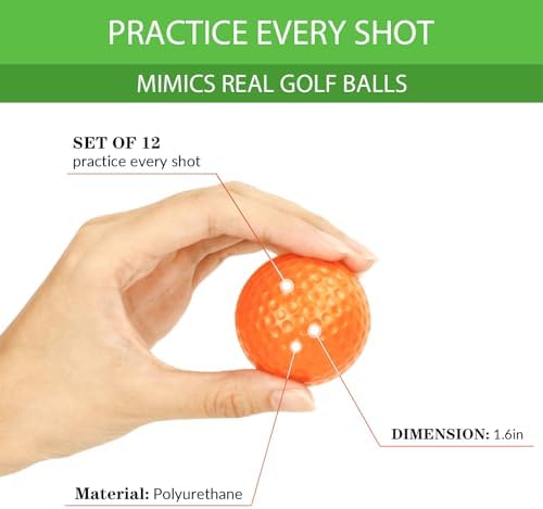 40 Pack Foam Golf Practice Balls - Image 3