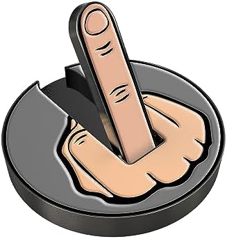 Ultimate Middle Finger Golf Ball Marker | Magnetic Hat Clip | Alignment Ball by K9King