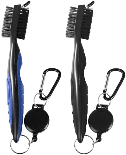 OBTANIM 2 Pack Golf Club Brush Groove Cleaner Tools by OBTANIM