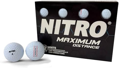 Nitro Maximum Distance Golf Ball by Unknown