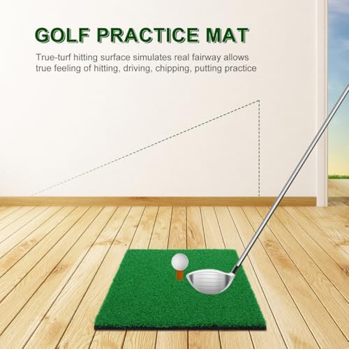 Toyvian Golf Practice Mat Portable Indoor Hitting Pad - Image 2