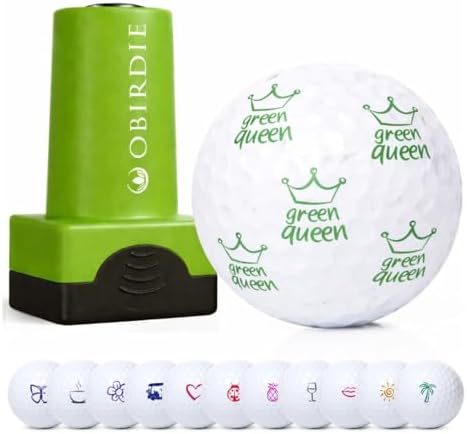 Golf Ball Marker Stamp | Golf Accessories by Obirdie