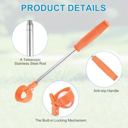 Golf Ball Retriever Telescopic Ball Grabber - Image 3