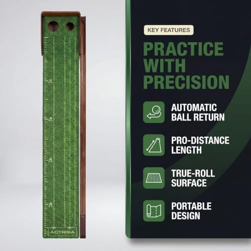 Indoor Putting Green Mat | Golf Putting Practice Mat - Image 2