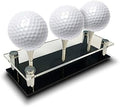 USA Company - Acrylic Golf Ball Display Stand | Holds 3 Golf Balls | Acrylic by Make-A-Ball