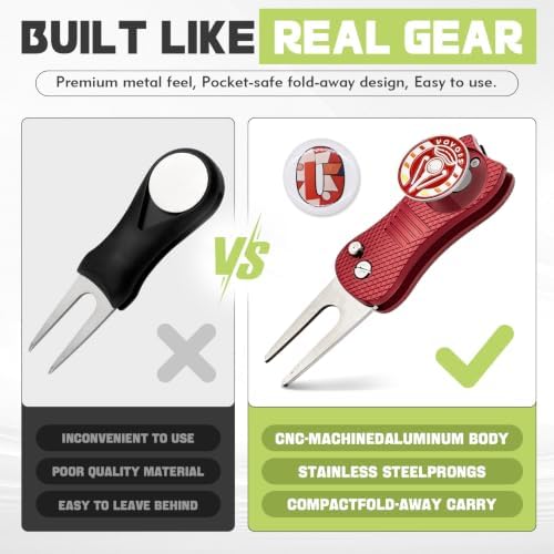 5-in-1 Fold Golf Divot Tool - Image 5