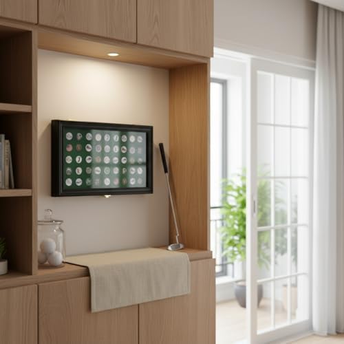 Golf Balls and Accessories Display Case Cabinet Rack - Image 2
