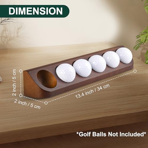 Tapeera 2-Pack Golf Ball Display Case Wall Mount - Image 6