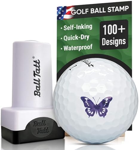 Golf Ball Stamp by BallTatt