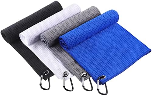 Remagr 4 Pack Golf Towel 16 x 16‘' by Remagr