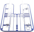 Golf Putting Mirror Alignment Trainer Acrylic Blue by MUSISALY