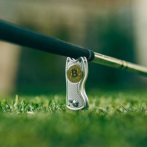 Bitcoin Golf Divot Tool, 3-in-1 Multitool, Magnetic Ball Marker - Image 5
