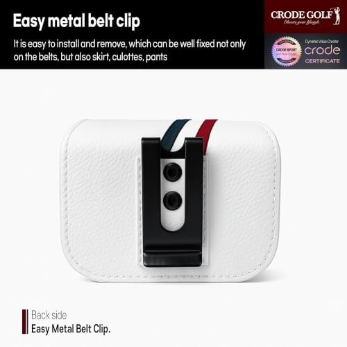 CRODE Golf Ball Bag and Tee Holder - Image 5