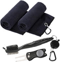 Aulock Golf Towel and Brush Set, Microfiber Towels by Aulock