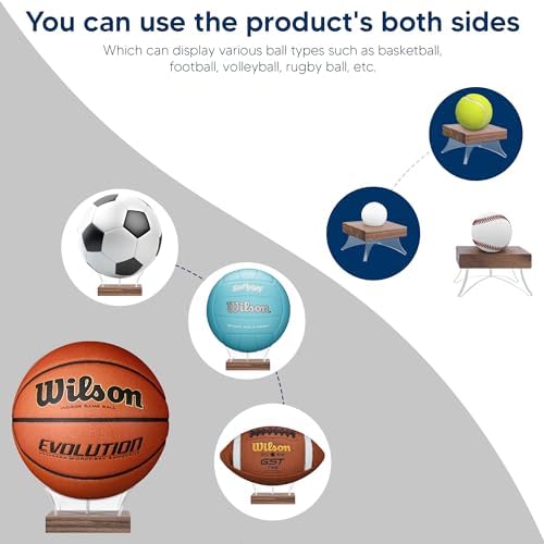 Acrylic Basketball Display Stand - Image 4