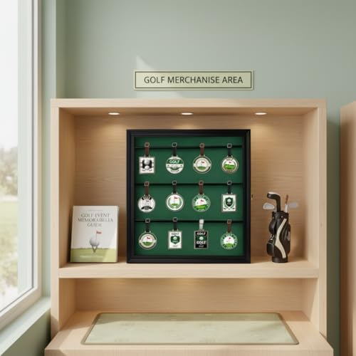 Golf Balls and Accessories Display Case Cabinet Rack - Image 2