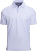 Alex Vando Mens Golf Shirt Moisture Wicking Classic Print Golf Shirts by AlexVando