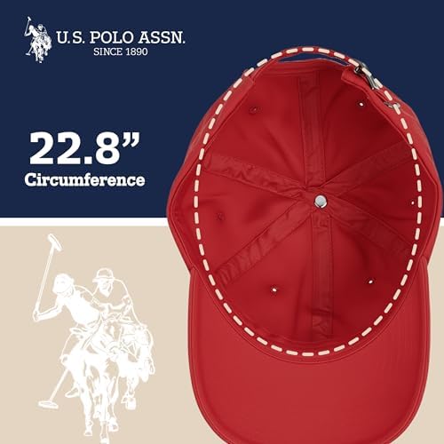 U.S. Polo Assn. Baseball Cap, 100% Cotton Adjustable Dad Hat - Image 6
