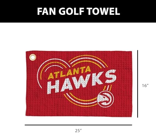 Northwest NBA Golf Towel – Official Licensed Microfiber Waffle Fabric, - Image 4