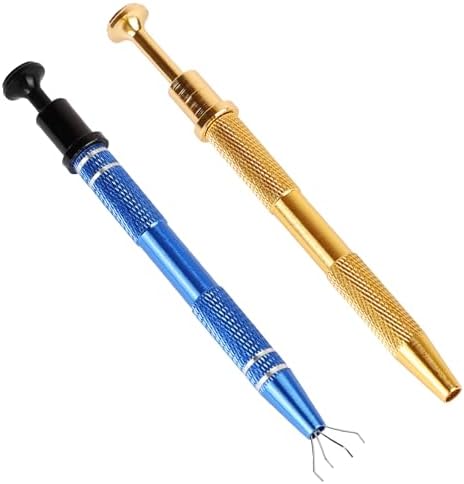BACUTHY 2 PCS Pick Up Tool, Stainless Steel Piercing Ball Grabber Tool by BACUTHY