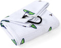 Mile High Life Fun Print Golf Towel 16x24in, Microfiber Waffle by MileHighLife