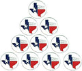 Lot of 10 Golf Ball Markers Assorted Patterns by PINMEI