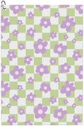 Hippie Floral Golf Towel Microfiber by Unknown
