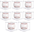 Guirnd 8 Pack Baseball Display Case, UV Protected Acrylic Baseball Holder by Guirnd
