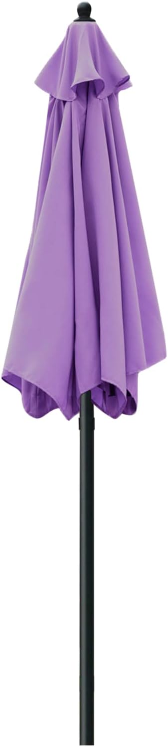 Sunnyglade 7.5' Patio Umbrella Outdoor Table Umbrella Tilt Crank Purple | - Image 6