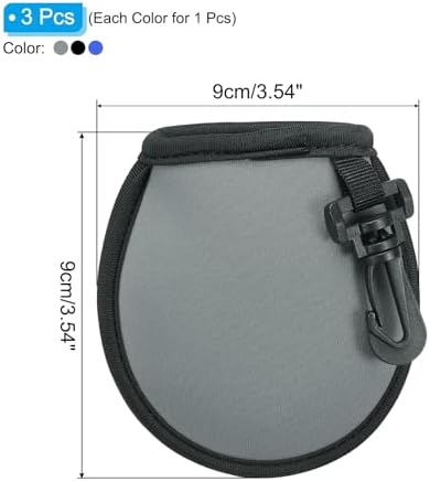 PATIKIL Golf Ball Washer Pouch Portable Golf Balls Cleaner Pocket Bag - Image 2