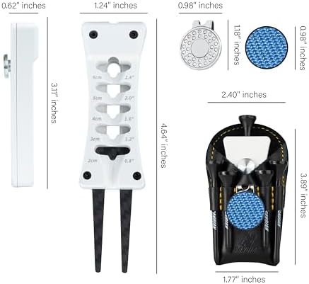 SANDIAN, All-in-1 Value Pak, Adjustable Golf Tee Height Setter - Image 2