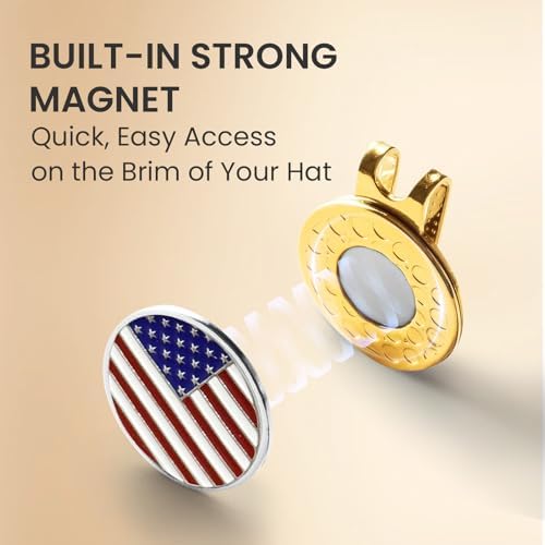 Amy Sport Magnet Golf Ball Marker Hat Clip Bulk 20/40 Pack - Image 5