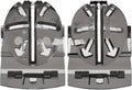2 Pack Golf Ball Marker Line Liner Drawing Marking Alignment Putting Too by Clkin