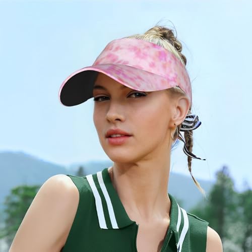 Sports Sun Visor Hats Adjustable Men Women Lightweight Packable Cooling Empty - Image 5